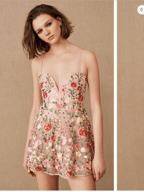 For Love & Lemons Luna Mini Dress